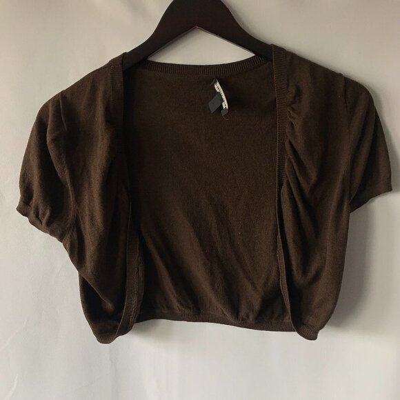 Banana Republic Sweaters - Banana Republic Women's Brown Open Front Business Cardigan Size Medium